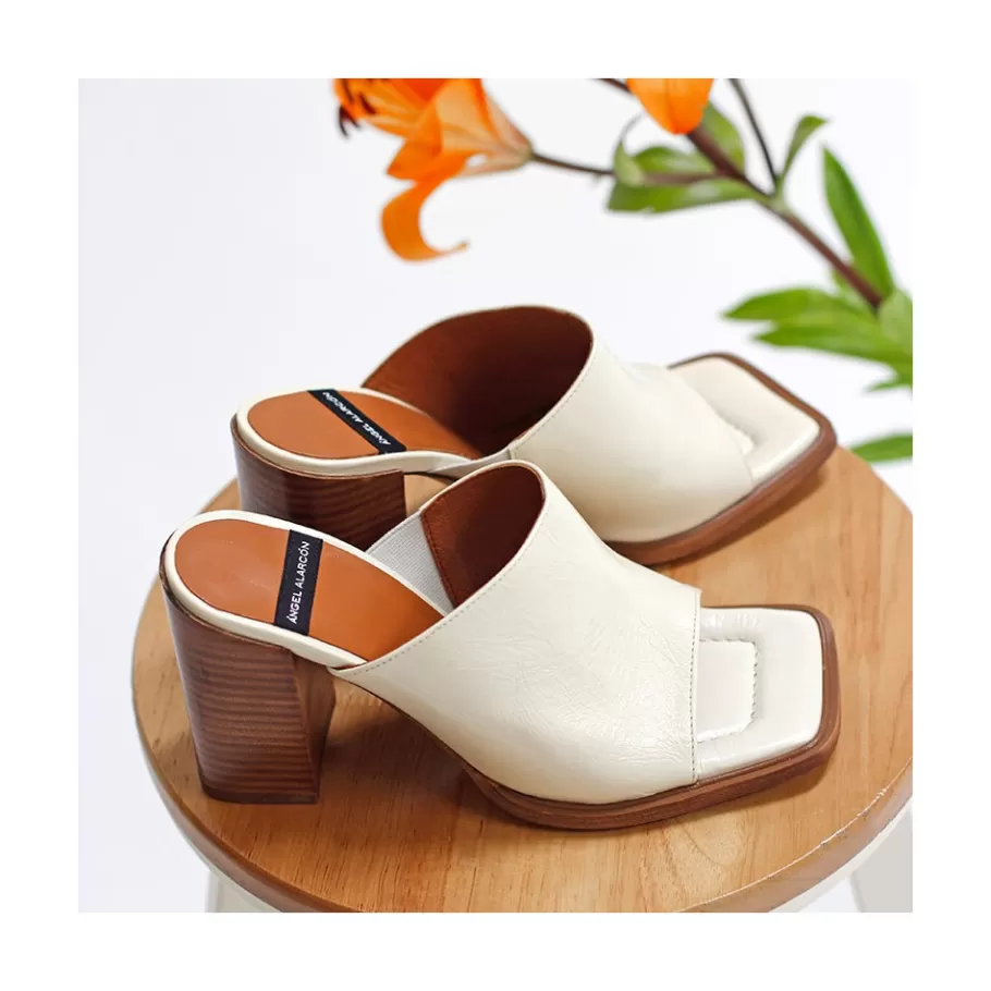 Mules<Ángel Alarcón Abba - Heeled Sandals