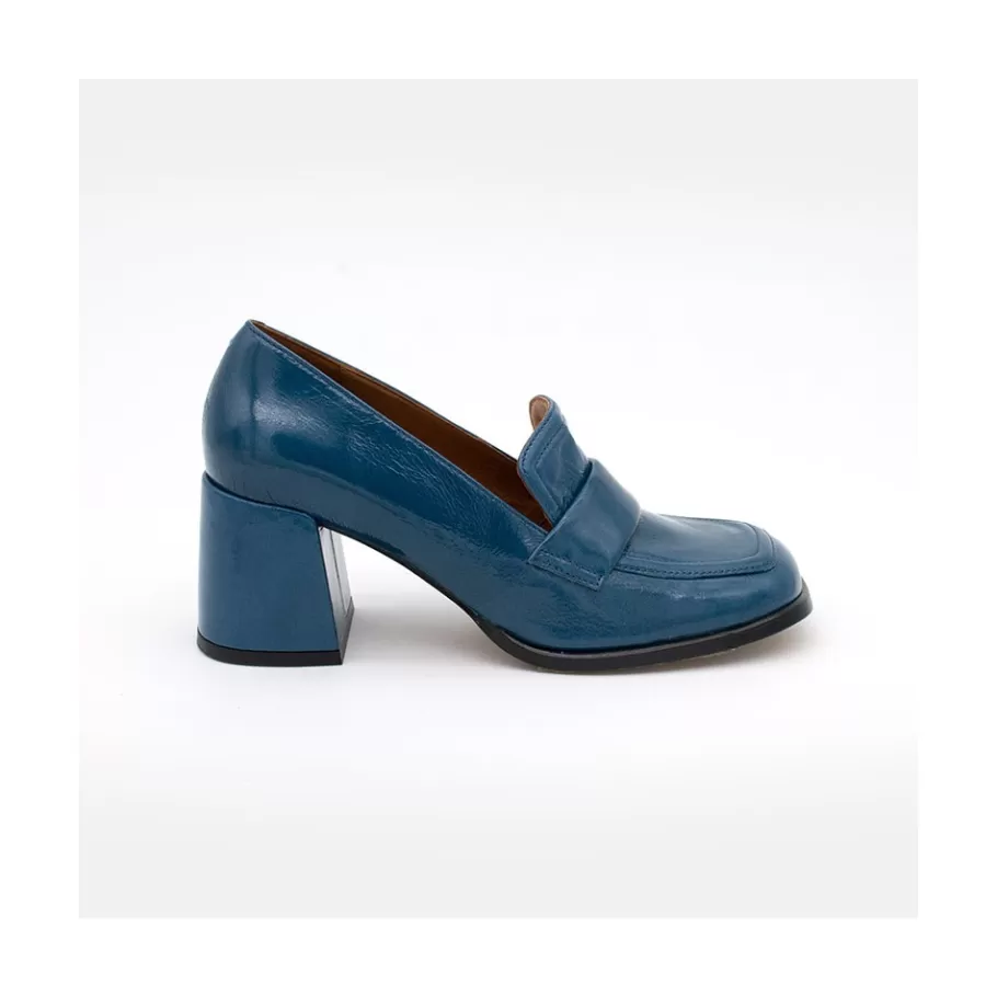 Pumps And High Heels<Ángel Alarcón Abdul - Block Heeled Moccasin Pump With Rounded Shapes