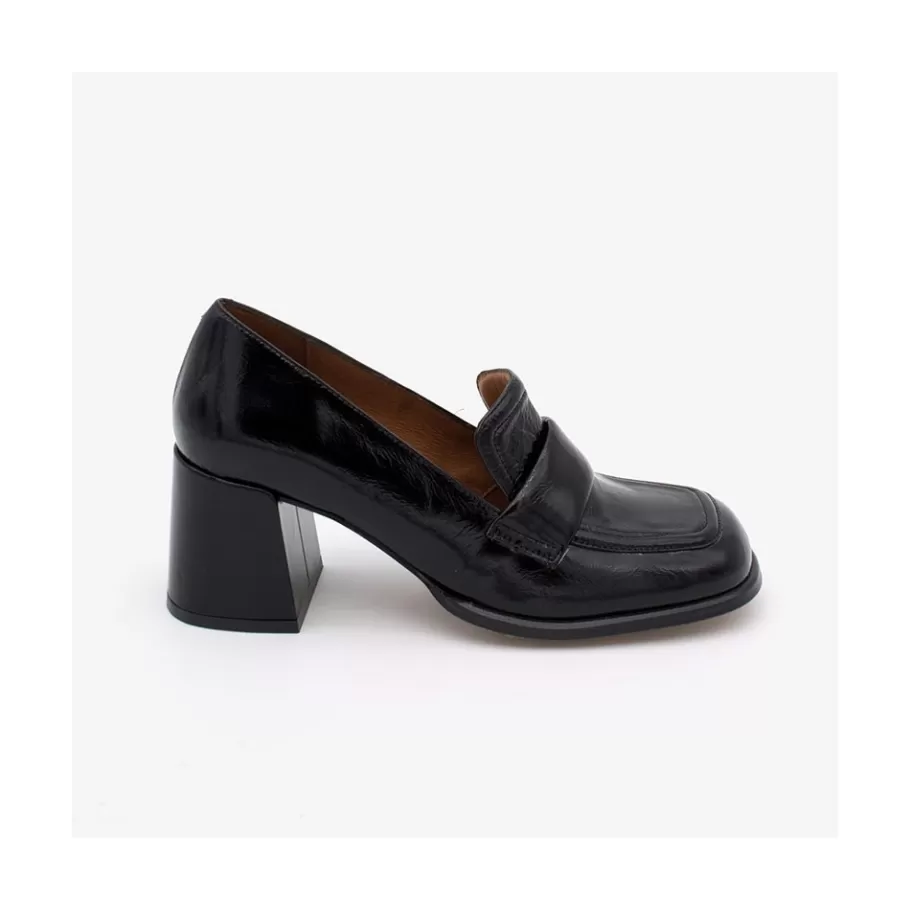 Pumps And High Heels<Ángel Alarcón Abdul - Block Heeled Moccasin Pump With Rounded Toe