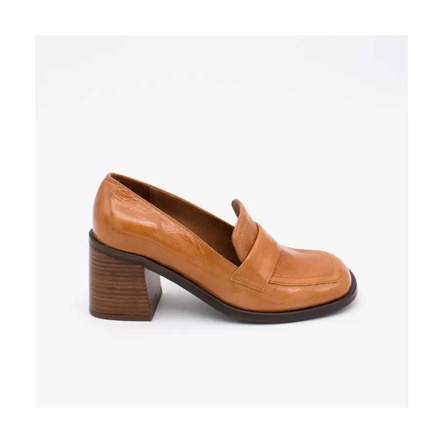 Pumps And High Heels<Ángel Alarcón Abdul Mad - Block Heeled Moccasin Pump With Rounded Toe