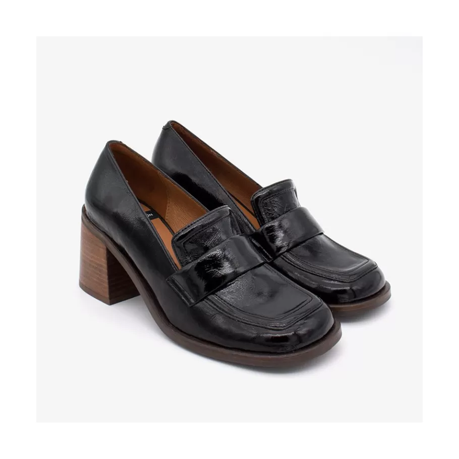 Pumps And High Heels<Ángel Alarcón Abdul Mad - Block Heeled Moccasin Pump With Rounded Toe