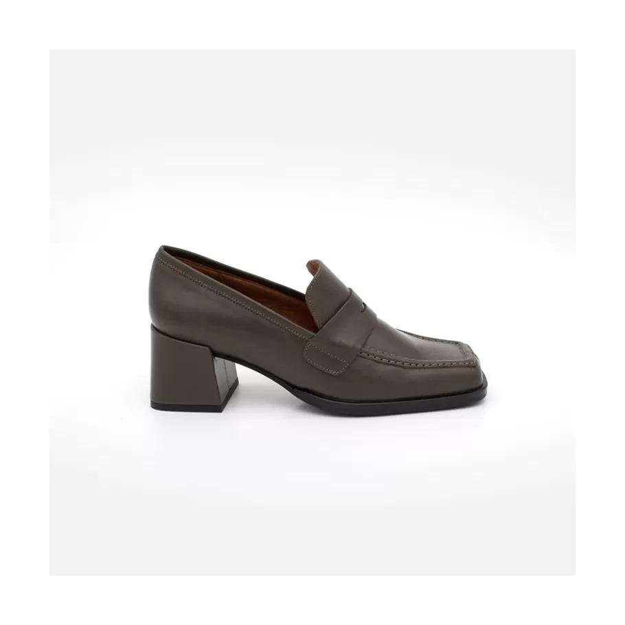 Last Units<Ángel Alarcón Belice - Women S Moccasins With High Heel And Thick Sole