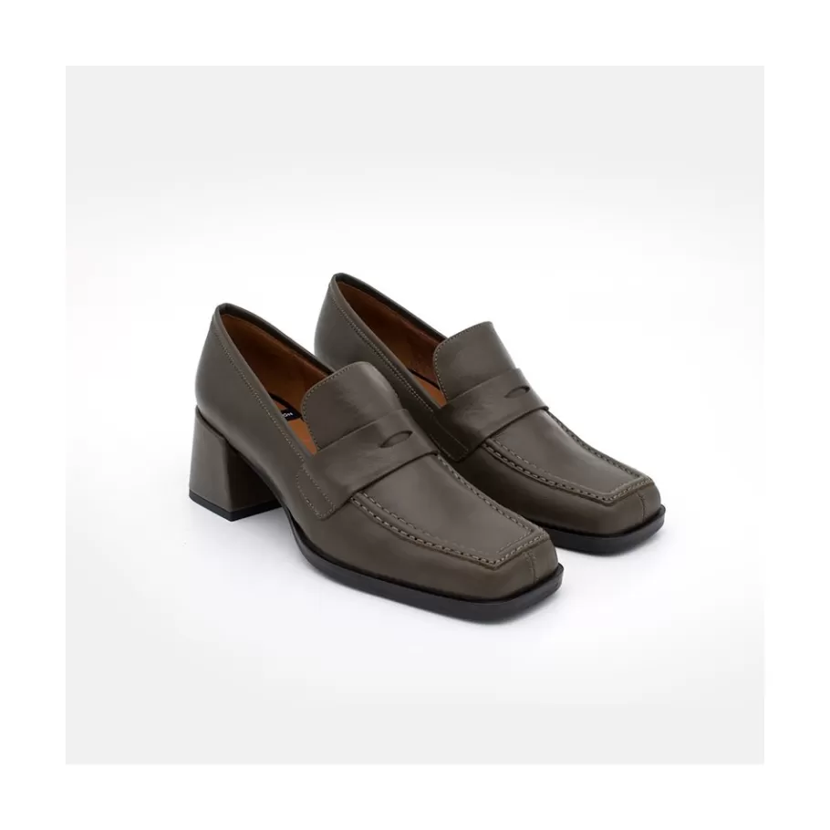 Last Units<Ángel Alarcón Belice - Women S Moccasins With High Heel And Thick Sole
