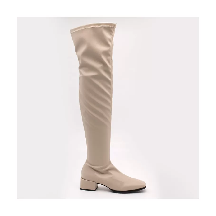 Last Units<Ángel Alarcón Bette - Stretch Boot With A Very High Upper And A Low Heel