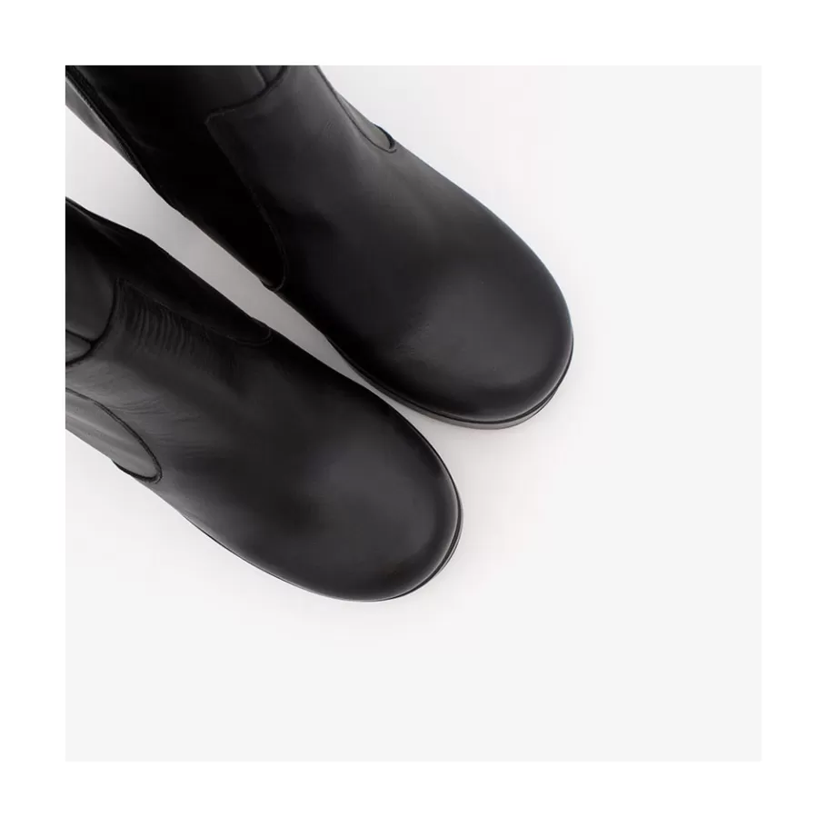 Last Units<Ángel Alarcón Cadeo - Women S Leather Ankle Boots With High Heel & Platform