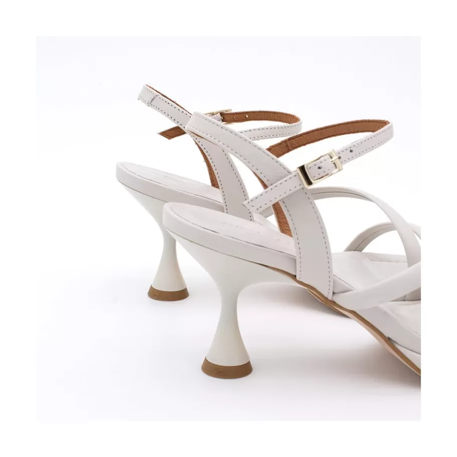 cathy__leather_padded_sandals_with_conical_heel_2-3.webp Sandals<Ángel Alarcón Cathy - Leather Padded Sandals With Conical Heel