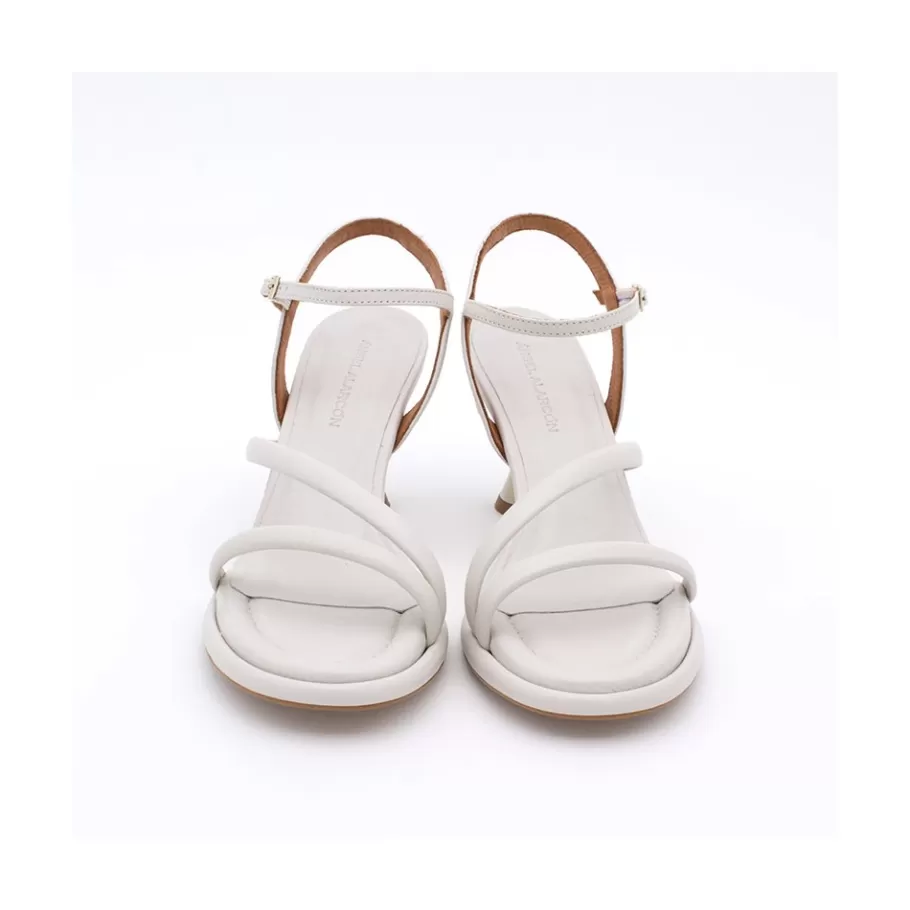 cathy__leather_padded_sandals_with_conical_heel_8.webp Sandals<Ángel Alarcón Cathy - Leather Padded Sandals With Conical Heel