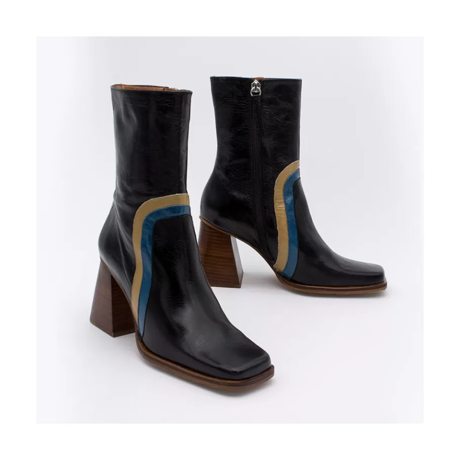 Last Units<Ángel Alarcón Celine - Leather Heeled Booties