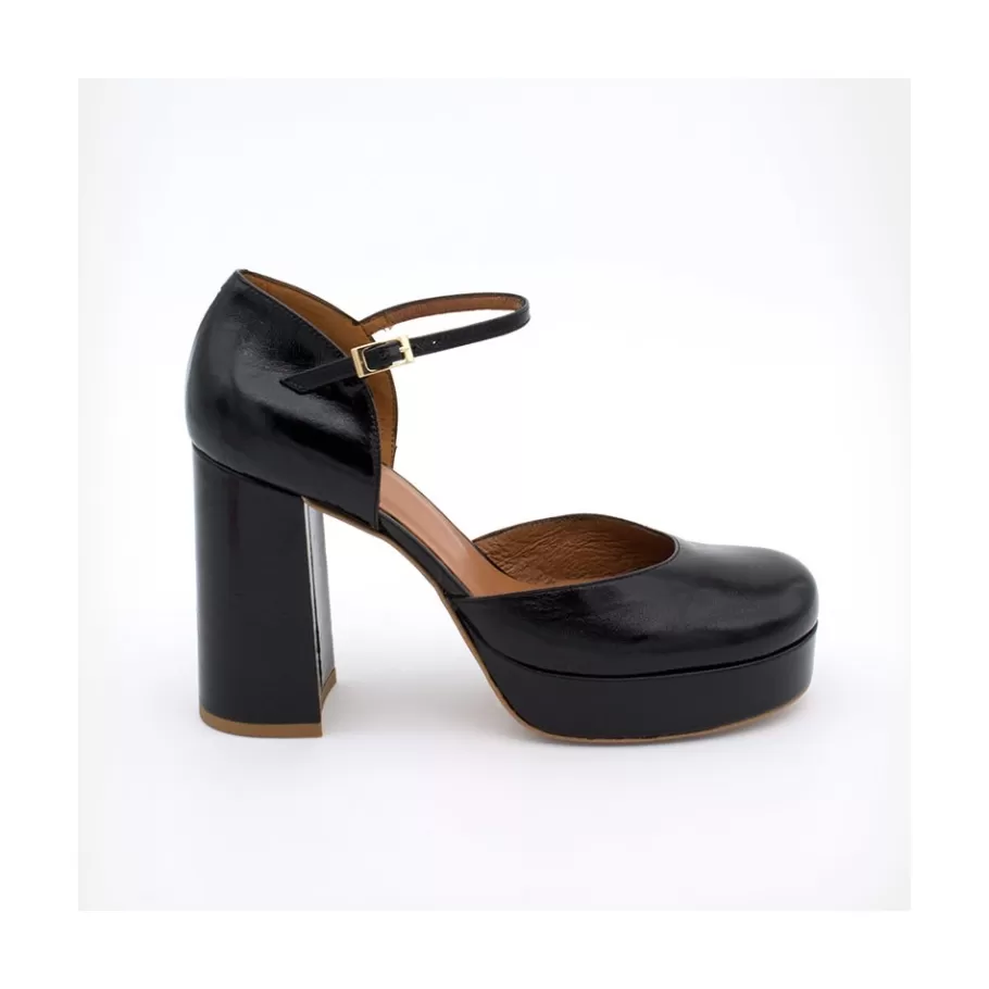 Heeled Shoes<Ángel Alarcón Gloria - D Orsay Platform With Block Heel