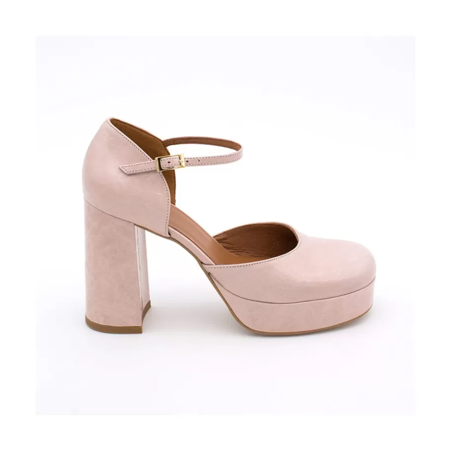Heeled Shoes<Ángel Alarcón Gloria - D Orsay Platform With Block Heel