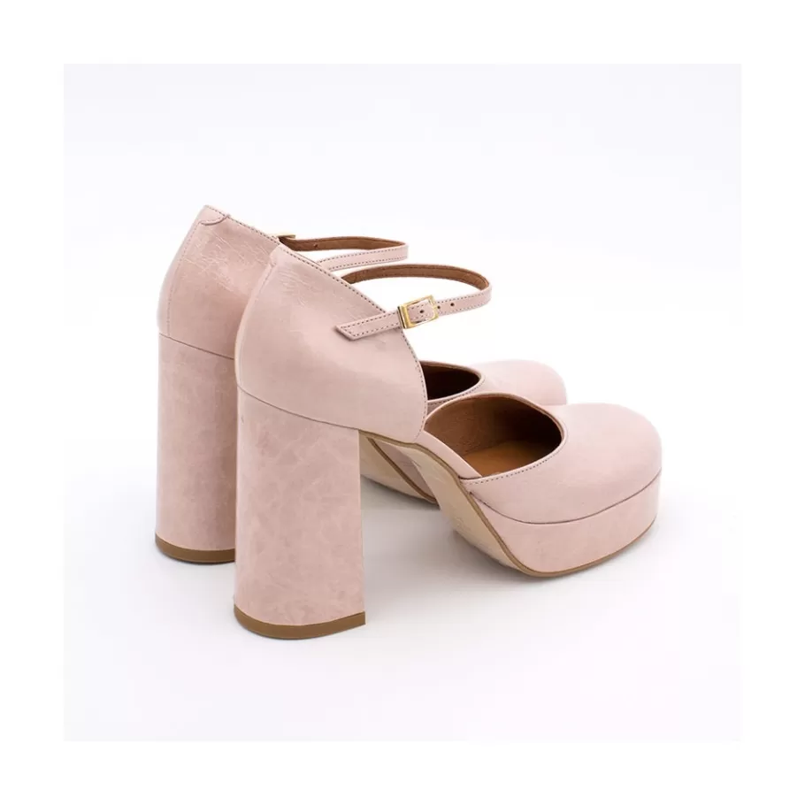 Heeled Shoes<Ángel Alarcón Gloria - D Orsay Platform With Block Heel