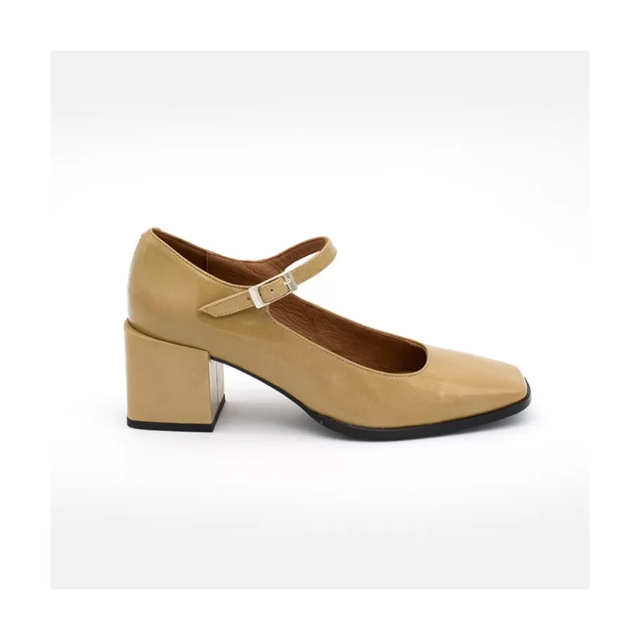 Mary Jane<Ángel Alarcón Judy - Comfortable Mary Jane Pump With Block Heel