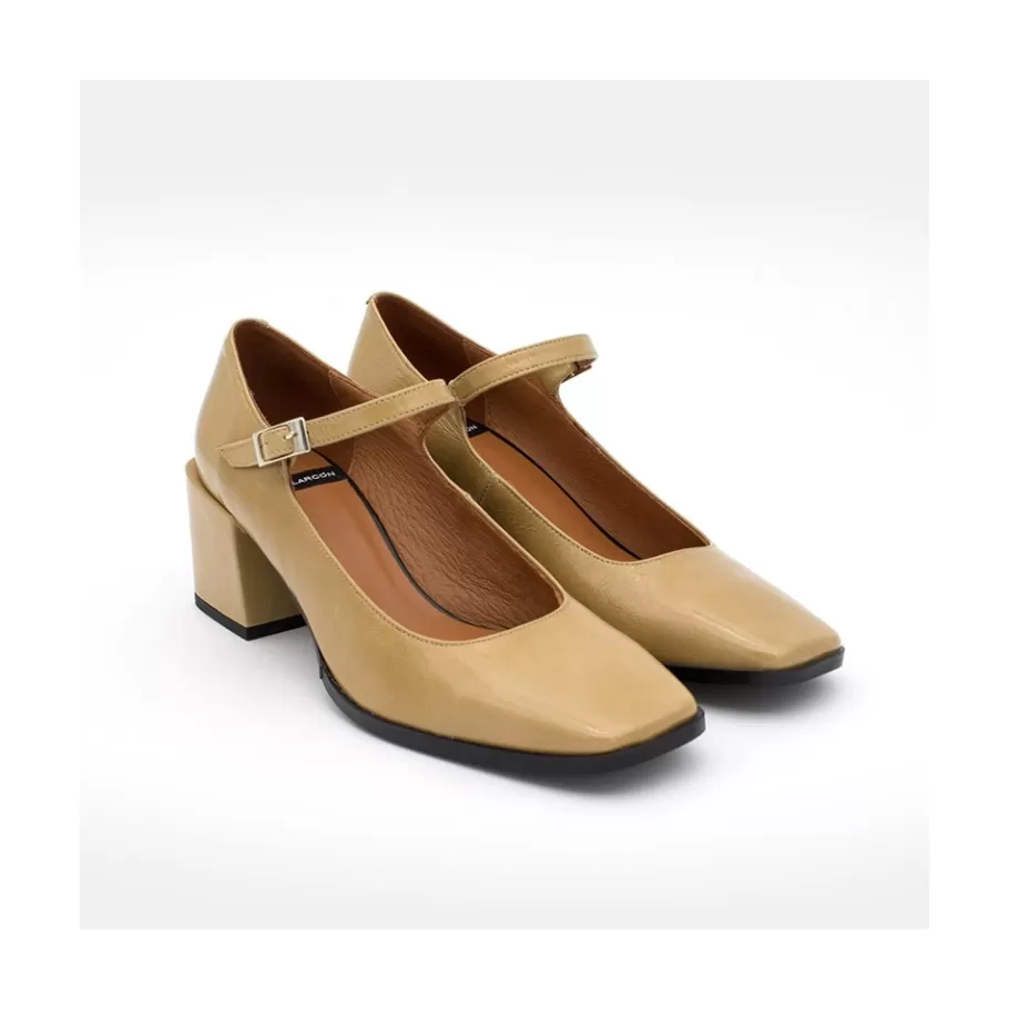 Mary Jane<Ángel Alarcón Judy - Comfortable Mary Jane Pump With Block Heel