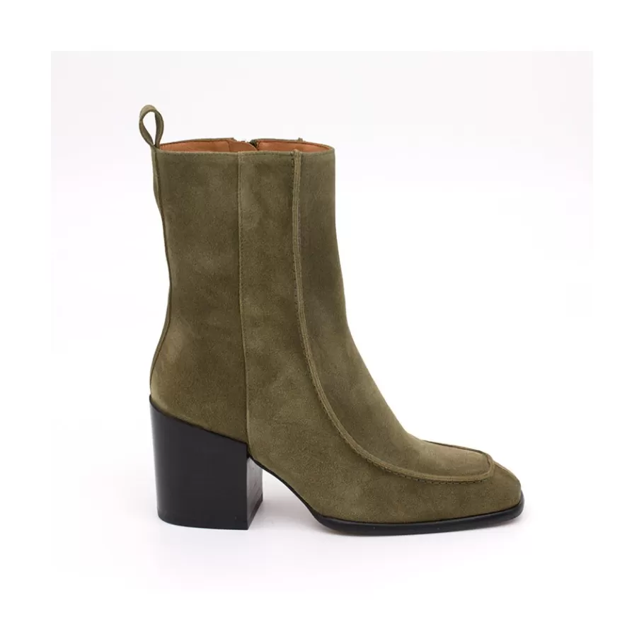Last Units<Ángel Alarcón Lebrock - Suede Comfortable Women S Ankel Boots With Comfy Heel