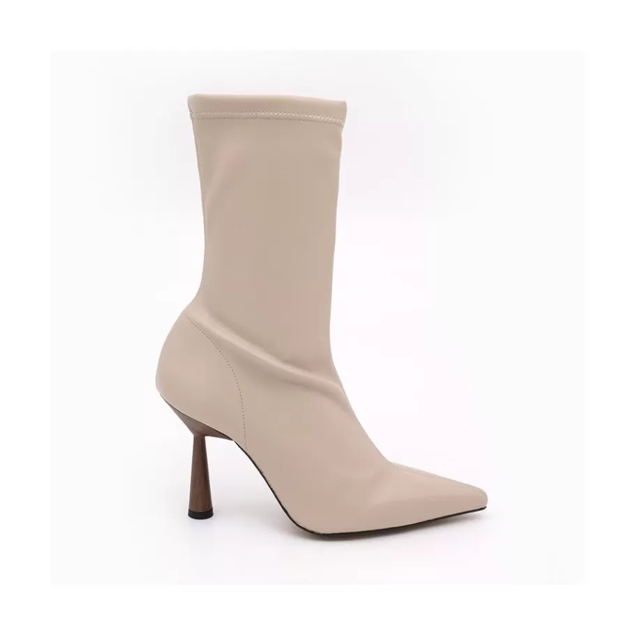 Heeled Shoes<Ángel Alarcón Lori - Stretch Ankle Boot With High Heel And Pointed Toe