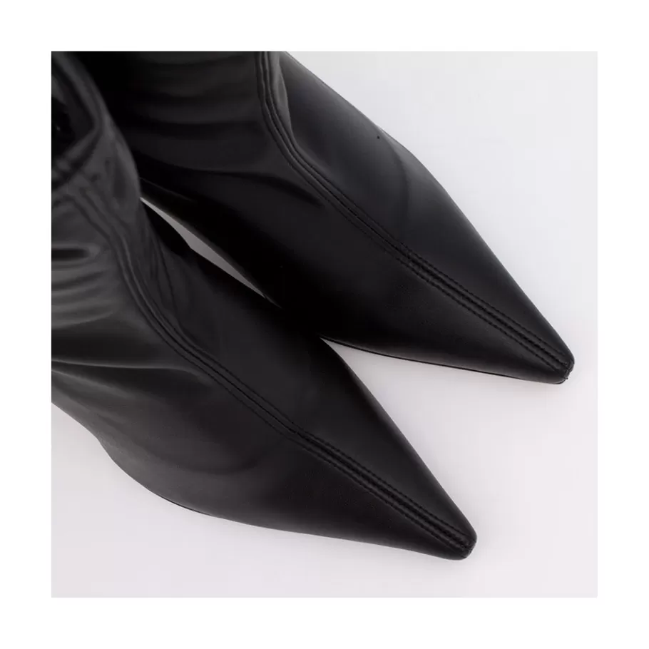 Heeled Shoes<Ángel Alarcón Lori - Stretch Ankle Boot With High Heel And Pointed Toe