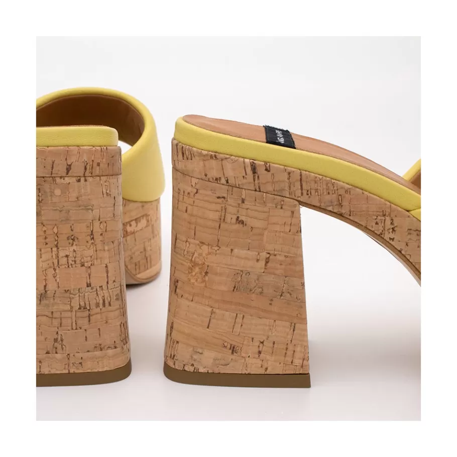 Last Units<Ángel Alarcón Mahalia - High Cork Platforms Foamed Mules