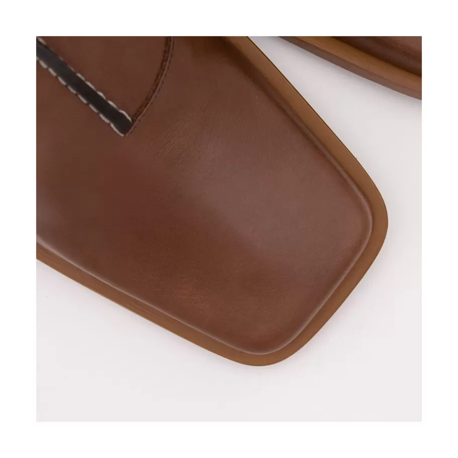 Last Units<Ángel Alarcón Motagua - Leather Women S Boots With Block Heel