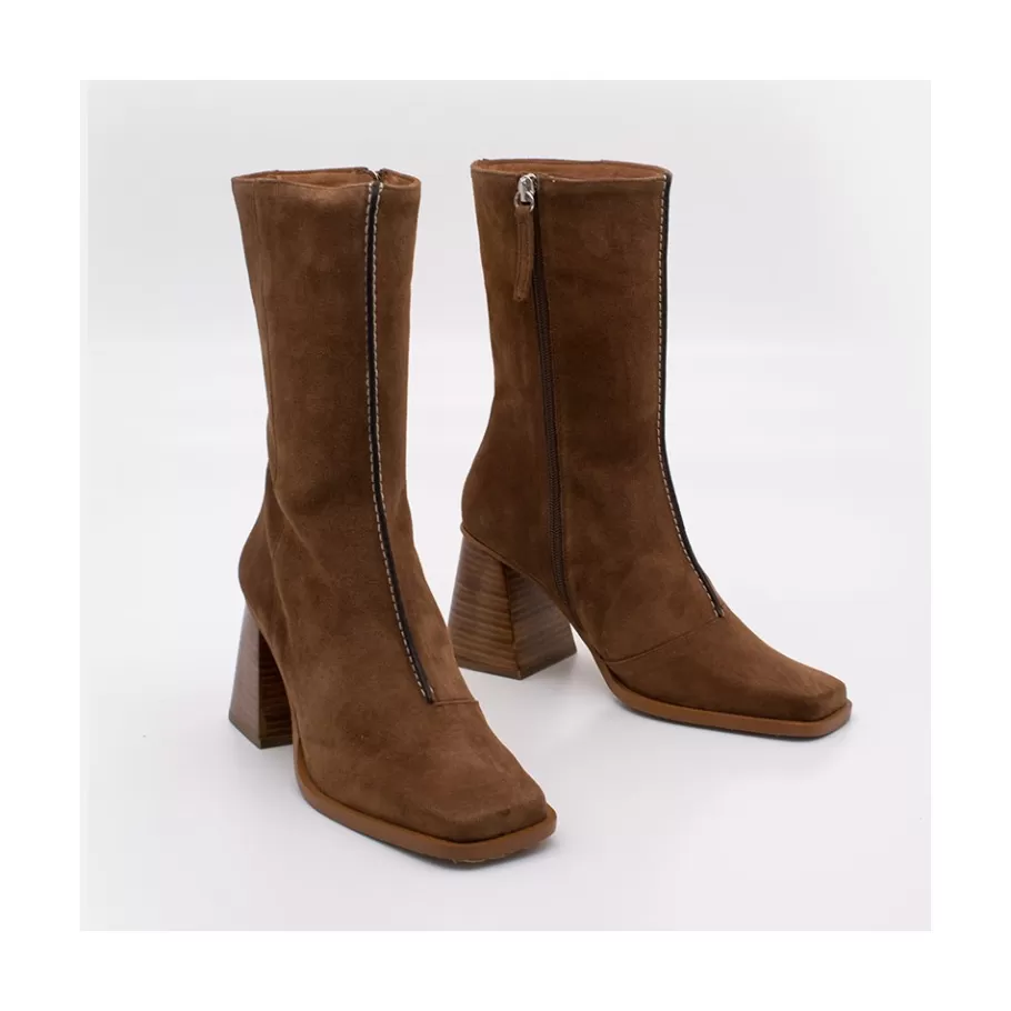 Last Units<Ángel Alarcón Motagua - Women S Boots With Block Heel
