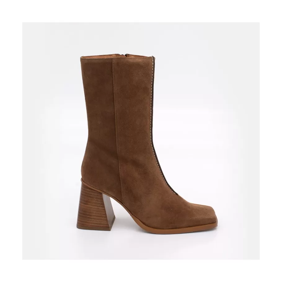 Last Units<Ángel Alarcón Motagua - Women S Boots With Block Heel