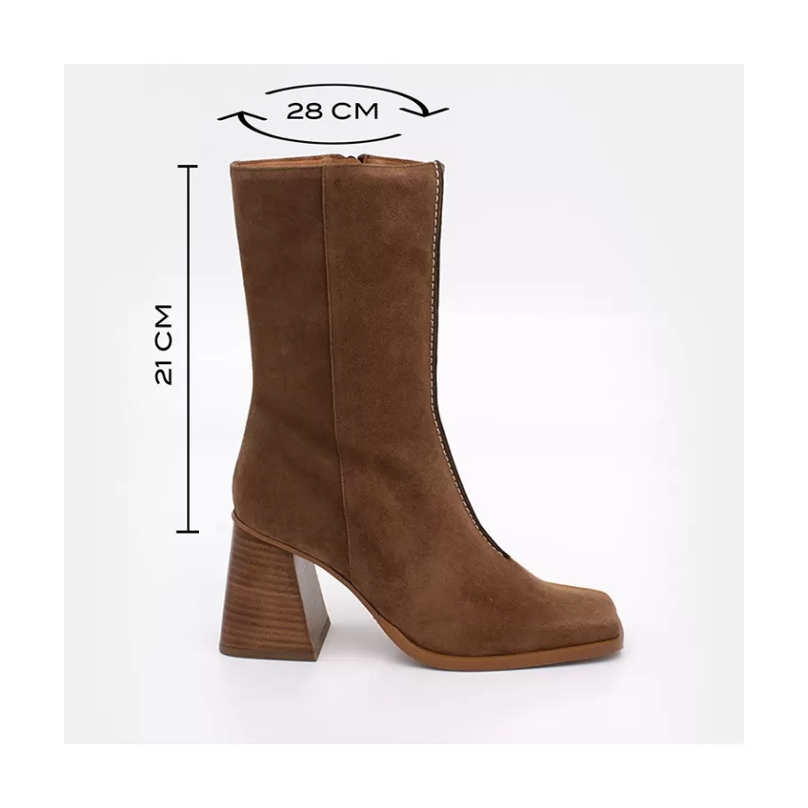 Last Units<Ángel Alarcón Motagua - Women S Boots With Block Heel