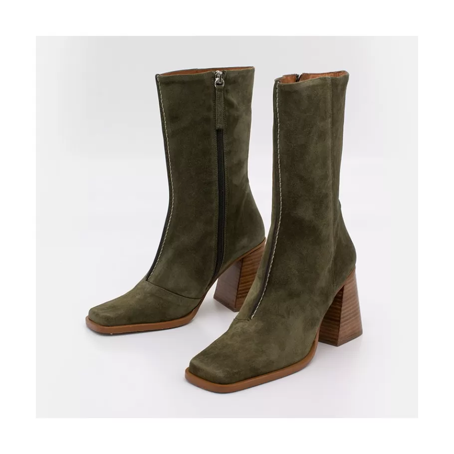Last Units<Ángel Alarcón Motagua - Women S Boots With Block Heel