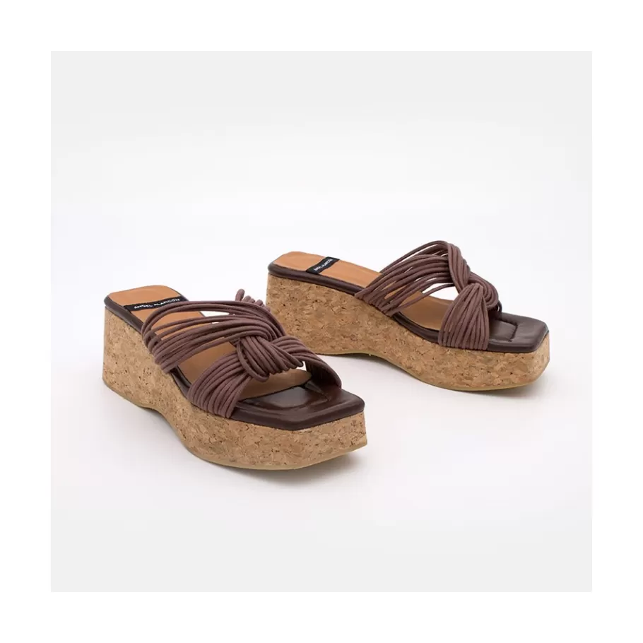 Last Units<Ángel Alarcón Nancy - Cork Wedge Sandals