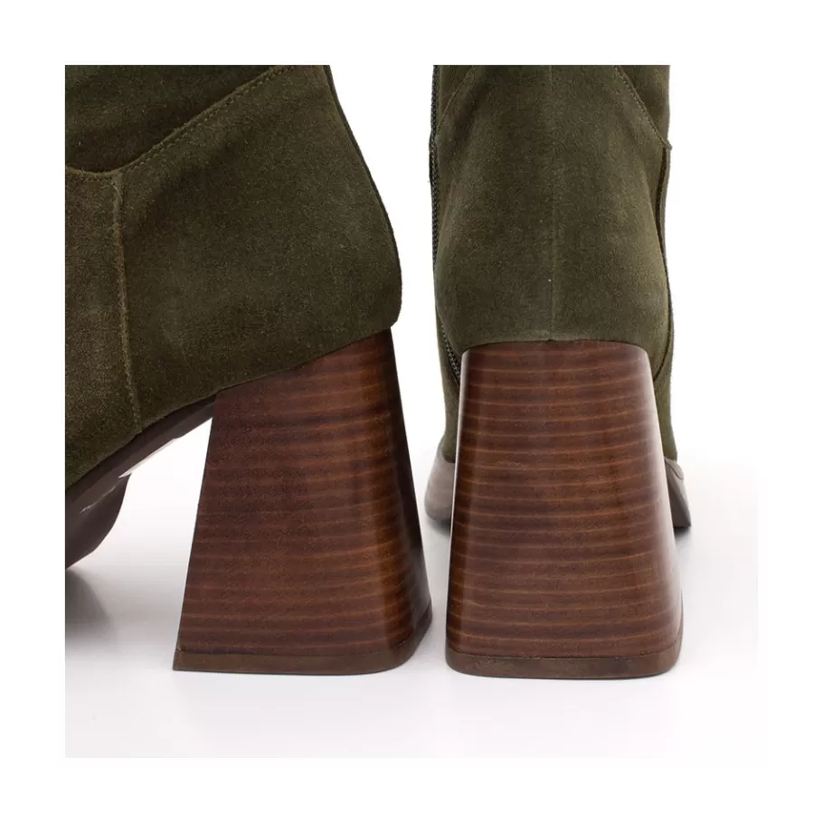 Last Units<Ángel Alarcón Olama - Comfortable Women S Chunky Heels And Platform Suede Boots