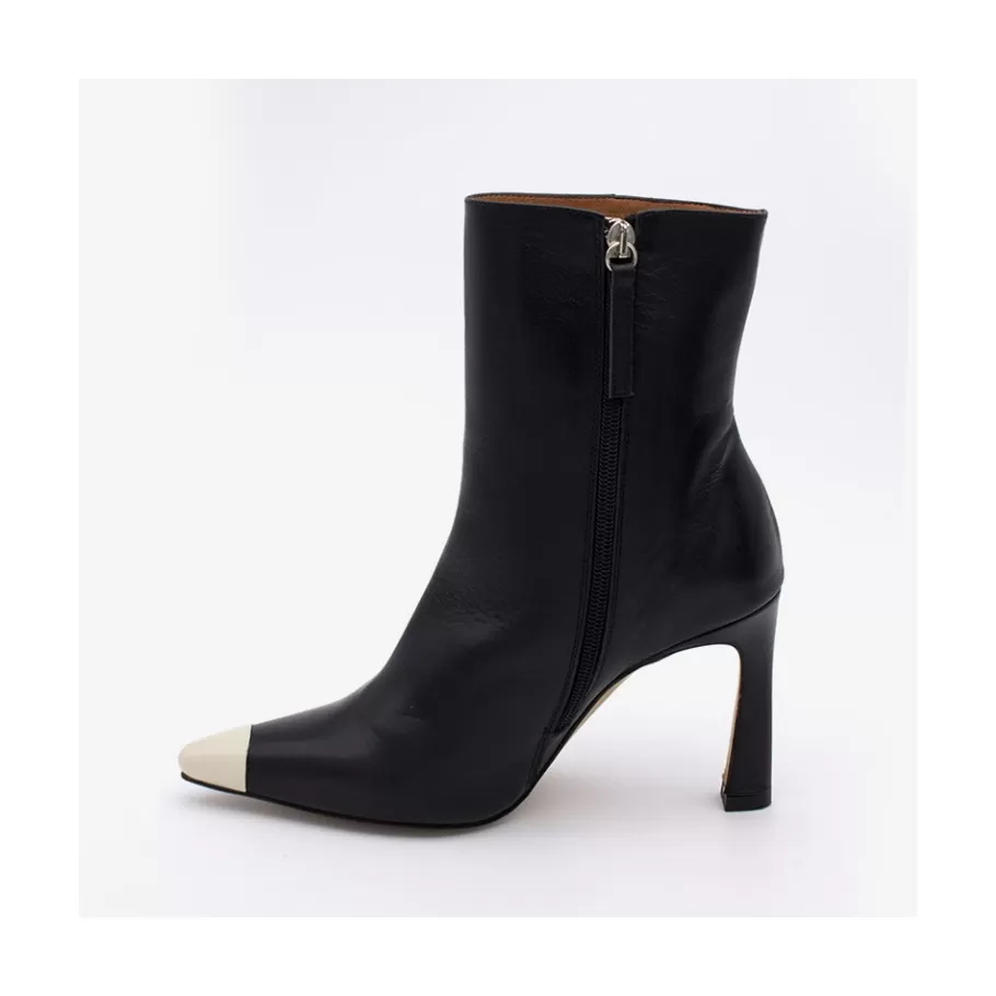 Boots And Booties<Ángel Alarcón Portia - Women S High Heel Booties Bicolor Pinted Toe