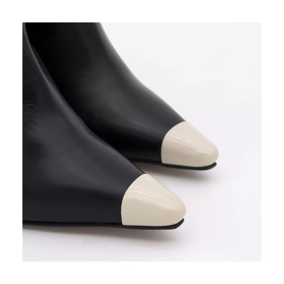 Boots And Booties<Ángel Alarcón Portia - Women S High Heel Booties Bicolor Pinted Toe