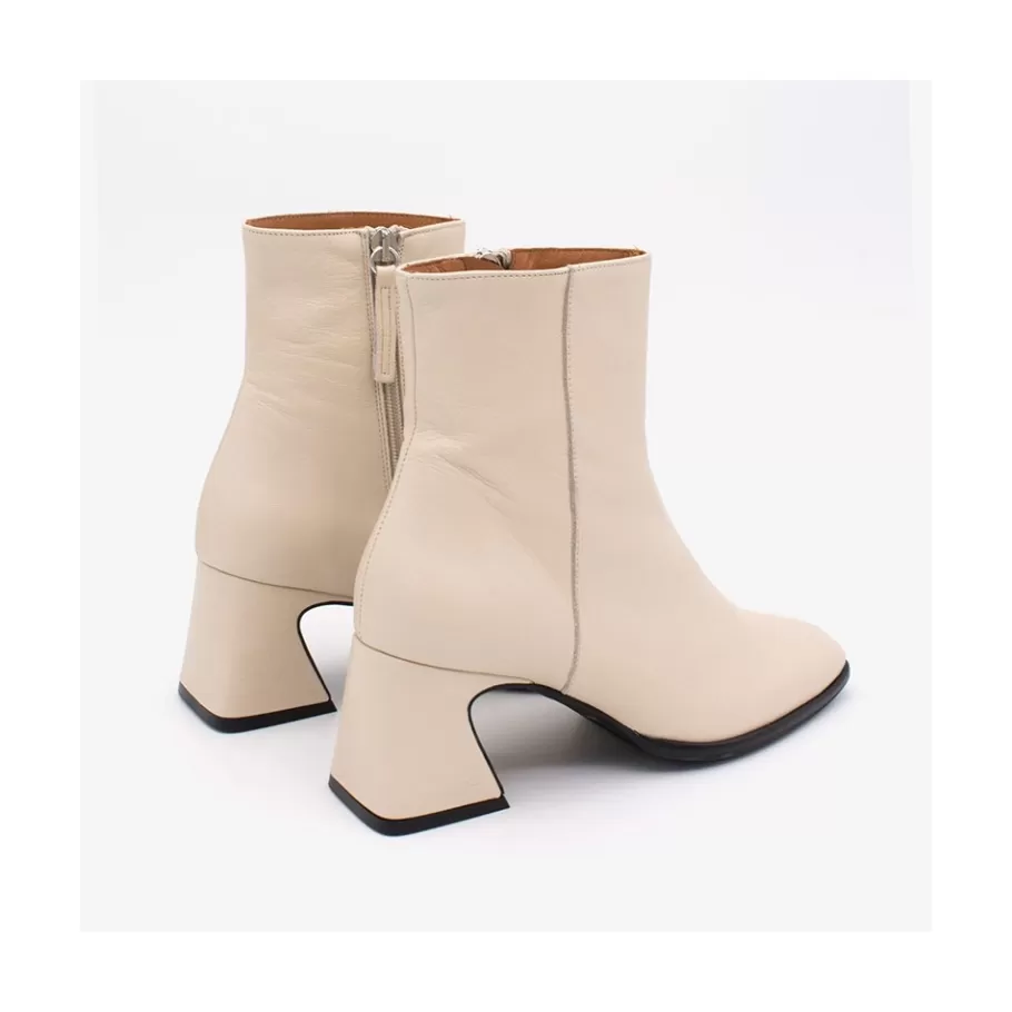 Boots And Booties<Ángel Alarcón Shaba - Women S Booties Made In Leather With Medium Heel