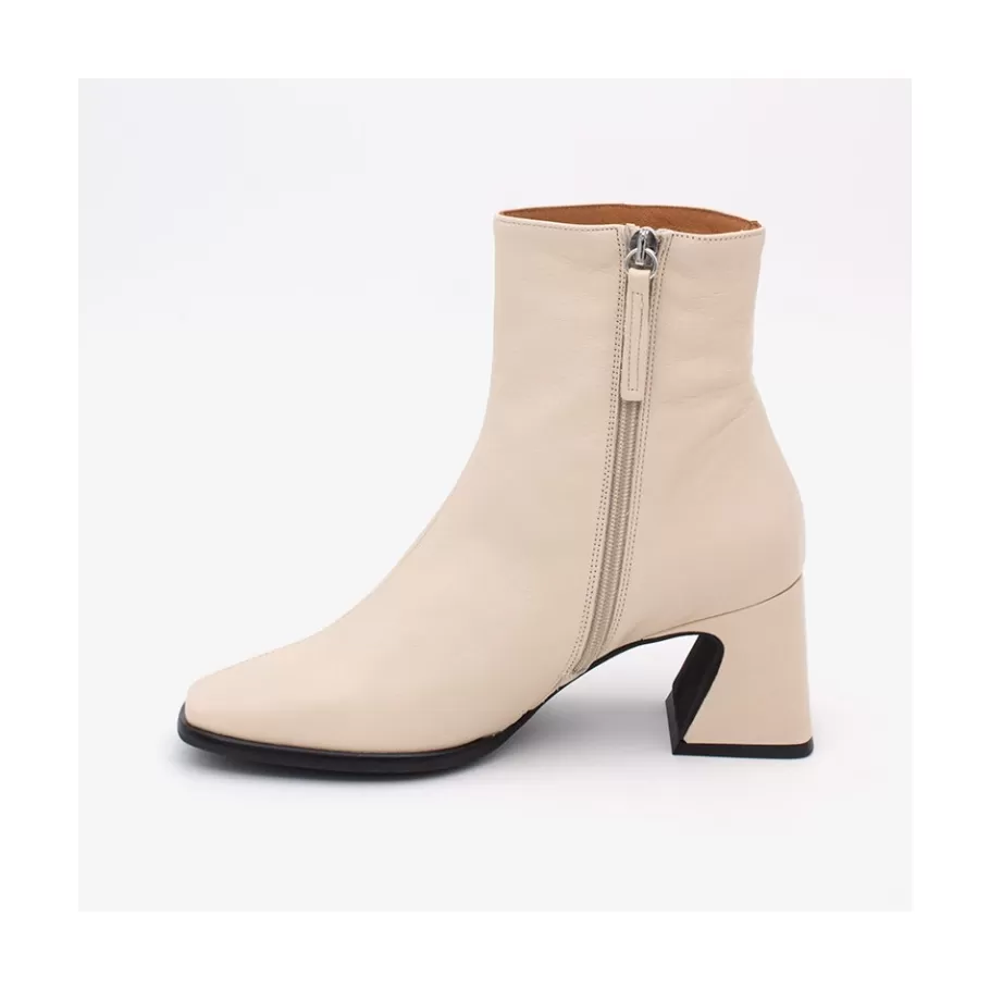 Boots And Booties<Ángel Alarcón Shaba - Women S Booties Made In Leather With Medium Heel