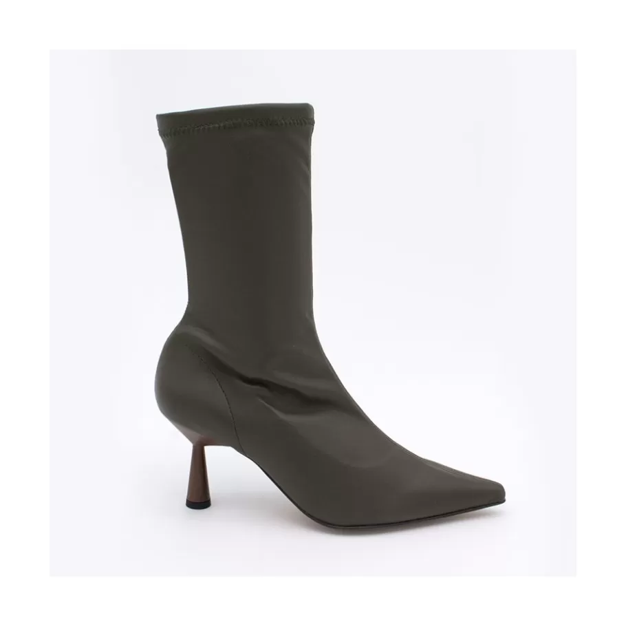 Last Units<Ángel Alarcón Small Lori - Stretch Ankle Boot With High Heel And Pointed Toe