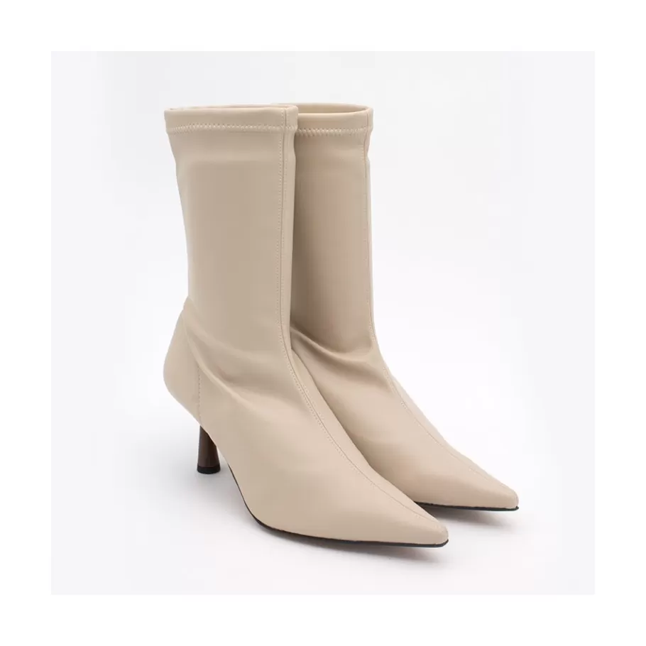 Last Units<Ángel Alarcón Small Lori - Stretch Ankle Boot With High Heel And Pointed Toe
