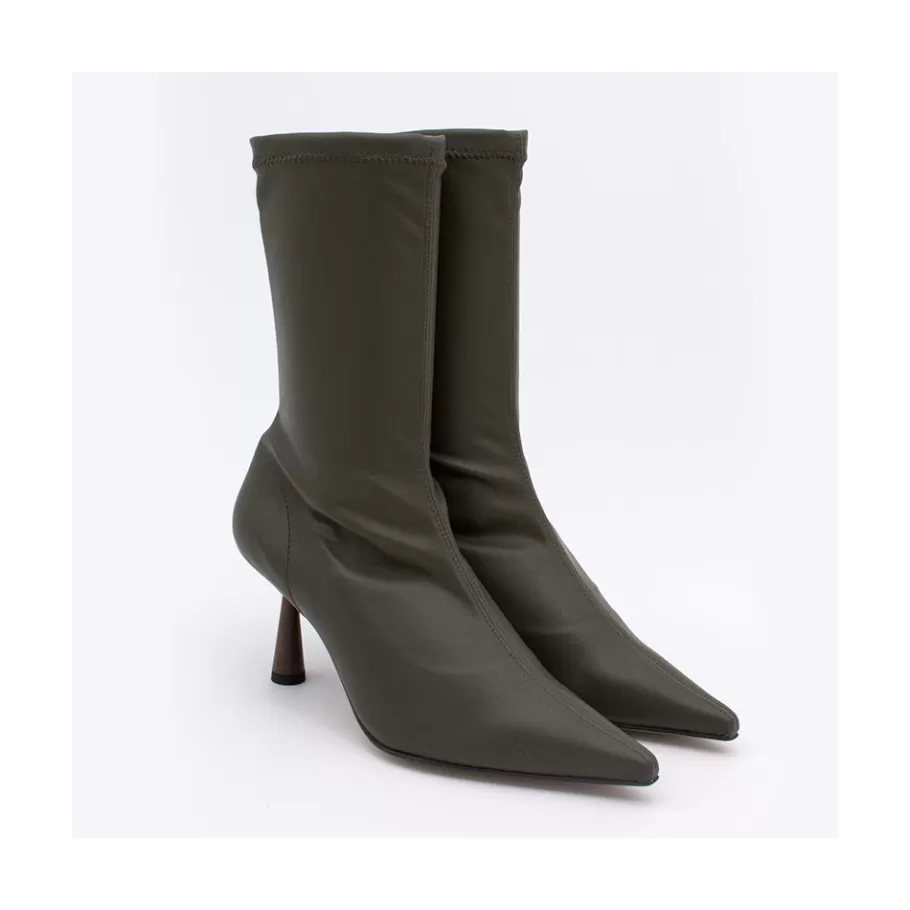 Last Units<Ángel Alarcón Small Lori - Stretch Ankle Boot With High Heel And Pointed Toe