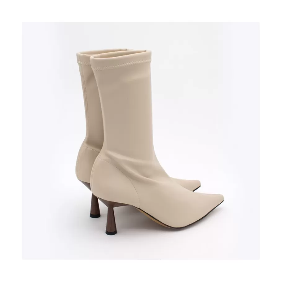 Last Units<Ángel Alarcón Small Lori - Stretch Ankle Boot With High Heel And Pointed Toe
