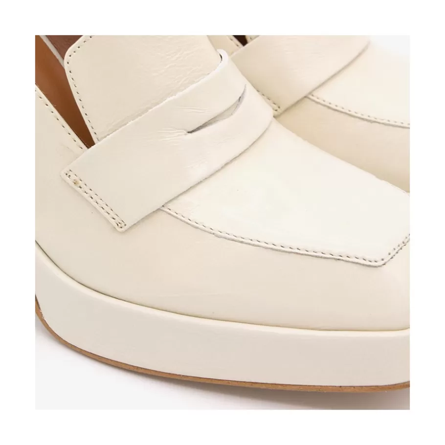 Heeled Shoes<Ángel Alarcón Tular - Women S Chunky Heels & Platforms Metallized Leather Moccasins
